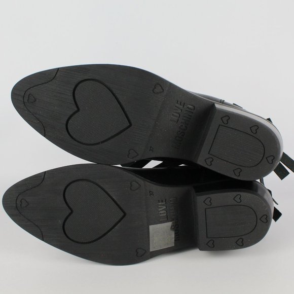 NEW LOVE MOSCHINO Fringe Western Boot - Picture 13 of 15